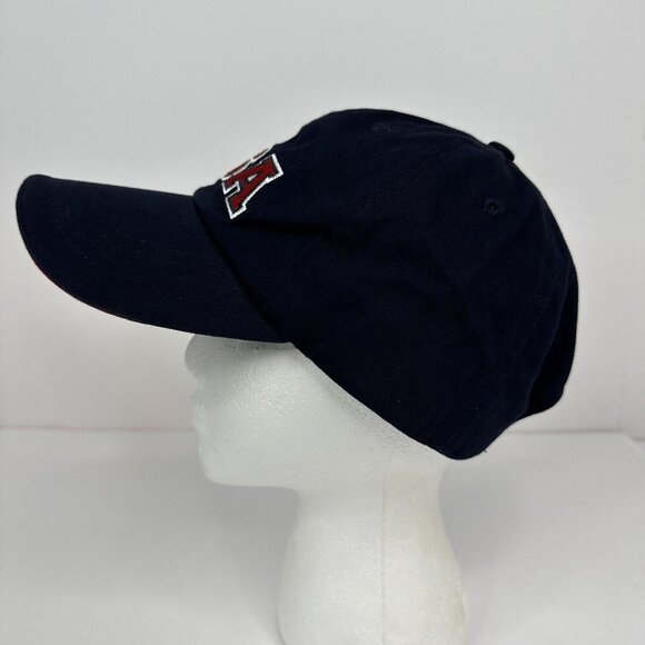 Patriotic Navy Blue USA Theme Baseball Cotton Twill Adjustable Hat - Picture 6 of 9